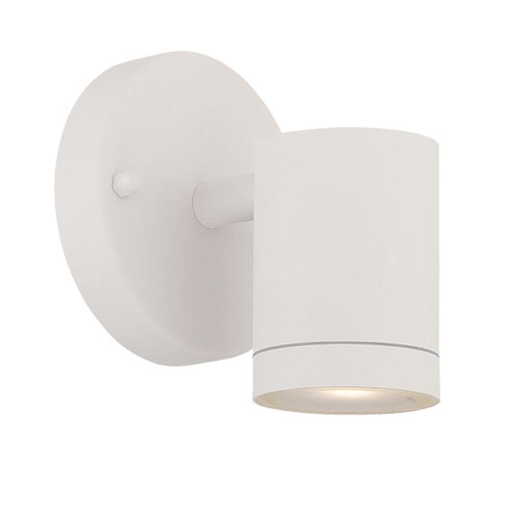 LED Wall Sconces Collection  Wall-Mount 1-Light Outdoor White Light Fixture