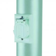  338WH - Convenience Electrical Outlet Accessory for Lamp Post