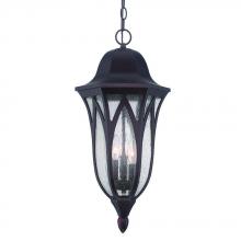Acclaim Lighting 39826ABZ - Milano Collection Hanging Lantern 3-Light Outdoor Architectural Bronze Light Fixture