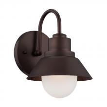  4712ABZ - Astro Collection Wall-Mount 1-Light Outdoor Architectural Bronze Light Fixture