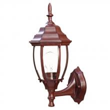  5011BW - Wexford Collection Wall-Mount 1-Light Outdoor Burled Walnut Light Fixture