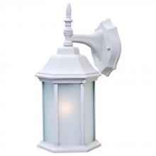  5182TW/FR - Craftsman 2 Collection Wall-Mount 1-Light Outdoor Textured White Light Fixture