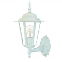  6101TW - Camelot Collection Wall-Mount 1-Light Outdoor Textured White Light Fixture