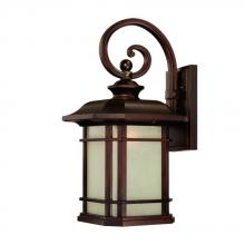 Acclaim Lighting 8122ABZ - Somerset Collection Wall-Mount 1-Light Outdoor Architectural Bronze Light Fixture