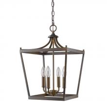  IN11133ORB - Kennedy Indoor  4-Light Pendant In Oil Rubbed Bronze