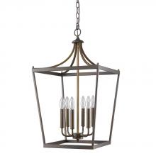  IN11134ORB - Kennedy Indoor 6-Light Pendant In Oil Rubbed Bronze