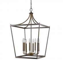  IN11135ORB - Kennedy Indoor 8-Light Pendant Oil Rubbed Bronze