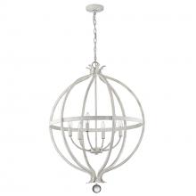  IN11342CW - Callie 6-Light Country White Pendant