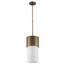  IN21200RB - Midtown Indoor 1-Light Pendant W/Glass Shade In Raw Brass