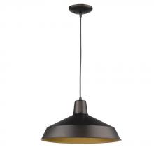  IN31143ORB - Alcove Indoor 1-Light Pendant W/Metal Shade In Oil Rubbed Bronze