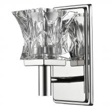  IN41295PN - Arabella Indoor 1-Light Sconce W/Crystal Glass Shade In Polished Nickel