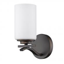  IN41335ORB - Poydras Indoor 1-Light Sconce W/Glass Shade In Oil Rubbed Bronze