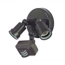  MFL2ABZ - Motion Activated Floodlights Collection 2-Light Outdoor Architectural Bronze Light Fixture