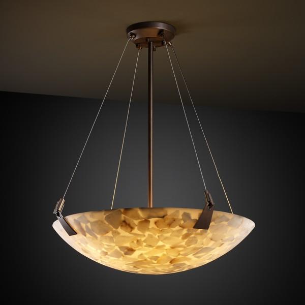 24&#34; Pendant Bowl w/ Tapered Clips