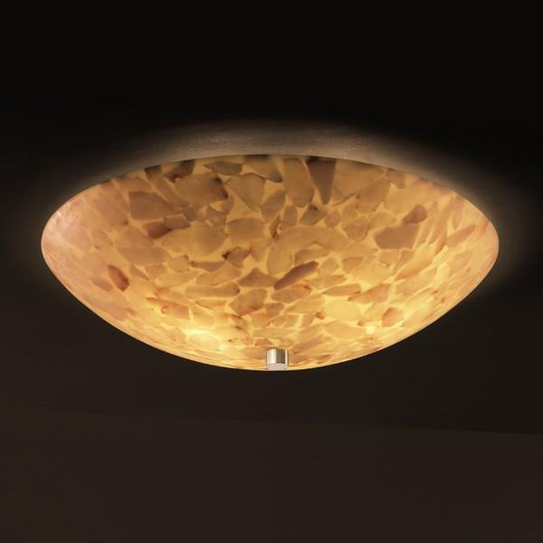 24" Semi-Flush Bowl w/ GU24-LED Lamping