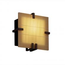  3FRM-5550-TAKE-NCKL - Clips Square Wall Sconce (ADA)