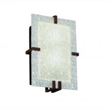  3FRM-5551-TILE-NCKL - Clips Rectangle Wall Sconce (ADA)