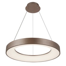  ACR-4062-OPAL-LTBZ - Sway 24" Round LED Pendant