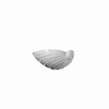 Justice Design Group CER-3720-WHT - Abalone Shell
