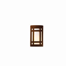 Justice Design Group CER-5480W-RRST - Small ADA Craftsman Window - Closed Top (Outdoor)