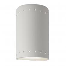 CER-5990W-BIS - Small ADA Cylinder w/ Perfs - Closed Top (Outdoor)