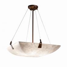  CLD-9642-25-DBRZ - 24" Pendant Bowl w/ Tapered Clips