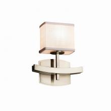 Justice Design Group FAB-8597-55-WHTE-NCKL - Archway ADA 1-Light Wall Sconce
