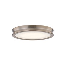  FSN-4181-OPAL-BRSS - Bevel 12" LED Flush-Mount