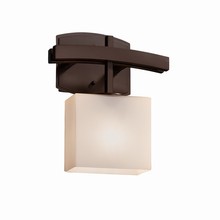 Justice Design Group FSN-8597-55-OPAL-DBRZ - Archway ADA 1-Light Wall Sconce