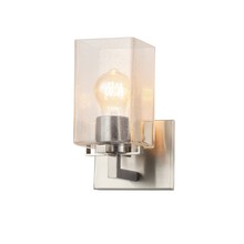 Justice Design Group FSN-8941-15-SEED-NCKL - Vice 1-Light Wall Sconce