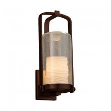  POR-7584W-10-WAVE-DBRZ - Atlantic Large Outdoor Wall Sconce