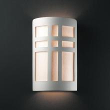 Justice Design Group CER-7285-BIS-LED1-1000 - Small LED Cross Window - Open Top & Bottom