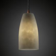 Justice Design Group CLD-8816-28-MBLK - Small 1-Light Pendant