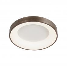  ACR-4051-OPAL-LTBZ - Sway 19" Round LED Flush-Mount