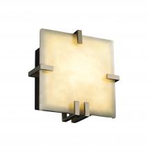  CLD-5550-NCKL-LED1-1000 - Clips Square LED Wall Sconce (ADA)