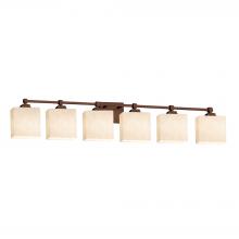  CLD-8426-55-DBRZ - Tetra 6-Light Bath Bar