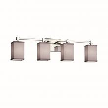  FAB-8424-15-GRAY-CROM-LED4-2800 - Tetra 4-Light LED Bath Bar