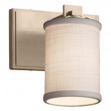  FAB-8441-10-WHTE-BRSS-LED1-700 - Era 1-Light LED Wall Sconce