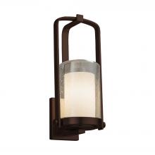  FSN-7581W-10-OPAL-DBRZ-LED1-700 - Atlantic Small Outdoor LED Wall Sconce