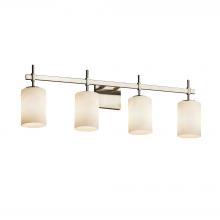  FSN-8414-10-OPAL-NCKL-LED4-2800 - Union 4-Light LED Bath Bar