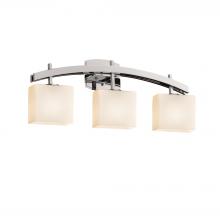  FSN-8593-55-OPAL-CROM-LED3-2100 - Archway 3-Light LED Bath Bar