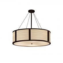  PNA-9547-WAVE-DBRZ - Tribeca 48" Drum Pendant