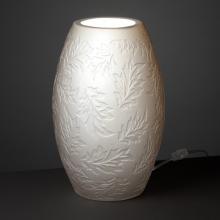 Justice Design Group POR-8872-LEAF - Tall Egg Accent Lamp