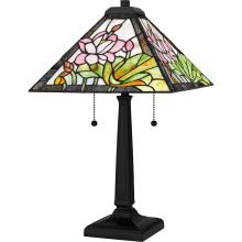  TF16145MBK - Tiffany Table Lamp