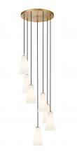 Z-Lite 3043P6-7R-MGLD - 7 Light Chandelier
