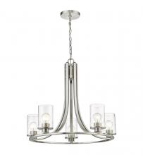  492-5BN - 5 Light Chandelier