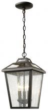  539CHM-ORB - 3 Light Outdoor Chain Mount Ceiling Fixture