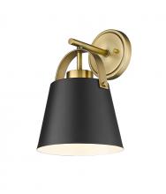  726-1S-MB+HBR - 1 Light Wall Sconce