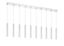  917MP12-CH-LED-10LCH - 10 Light Linear Chandelier