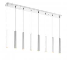  917MP12-CH-LED-8LCH - 8 Light Linear Chandelier